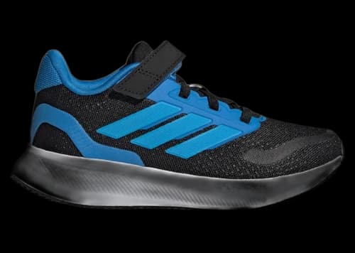 adidas Runfalcon 5 Black Lucid Aquamarine Lucid Ray Blue (PS)
