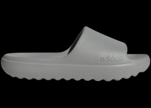 adidas Adilette Lumia Slides Silver Metallic