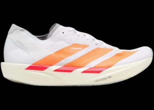 adidas Adizero Takumi Sen 11 White Lucid Orange Red