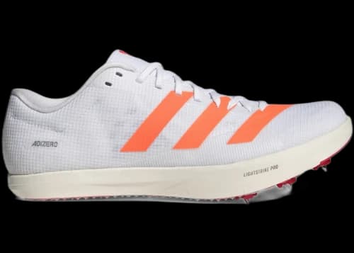 adidas Adizero LJ White Lucid Orange Lucid Red