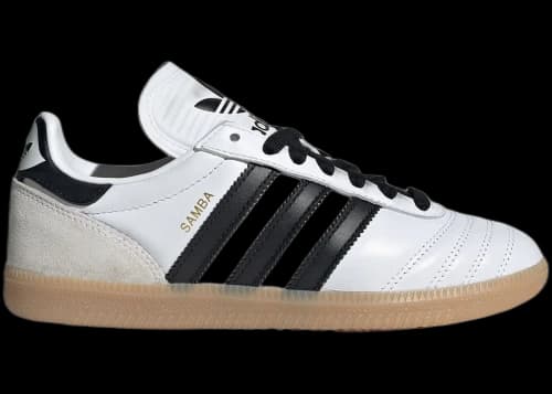 adidas Samba JP Cloud White Core Black Gum (GS)