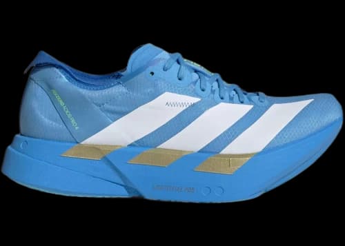 adidas Adizero Adios Pro 4 Blue White Lime Burst (Women's)