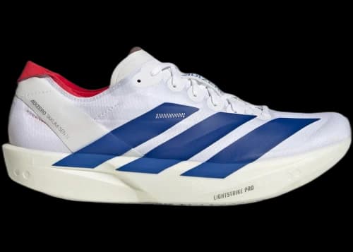 adidas Adizero Takumi Sen 11 White Royal Blue Pure Ruby