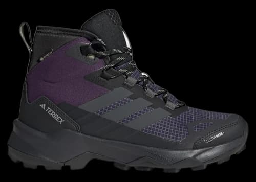 adidas Terrex Skychaser AX5 Mid Gore-Tex Climawarm+ Aurora Plum Grey Tent Green (Women's)