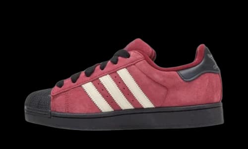adidas Superstar II Noble Maroon Cream White