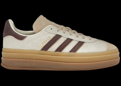 adidas Gazelle Bold Cream White Maroon (Women's)