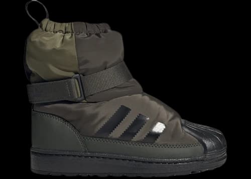 adidas Superstar 360 Winterized Boot Shadow Olive Black Focus Olive (PS)