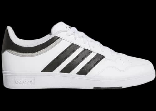 adidas Hoops 4.0 Cloud White Core Black Grey Two