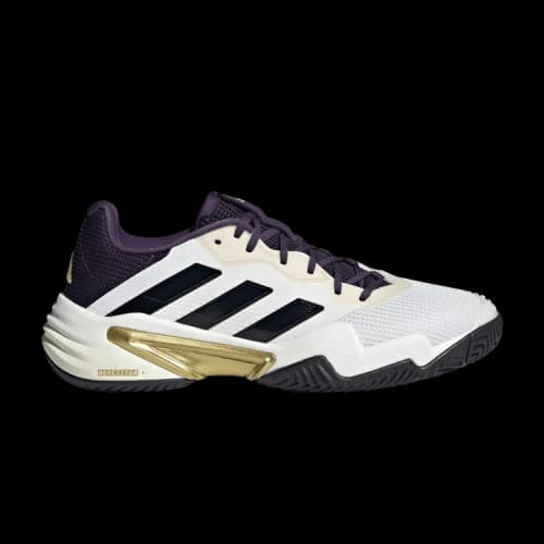 adidas Barricade 13 Core White Core Black Aurora Plum