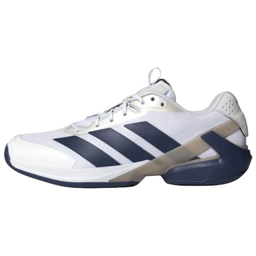 adidas Adizero Ubersonic 5 White Dark Blue Silver Metallic