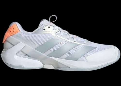 adidas Adizero Ubersonic 5 White Halo Blue Beam Orange (Women's)