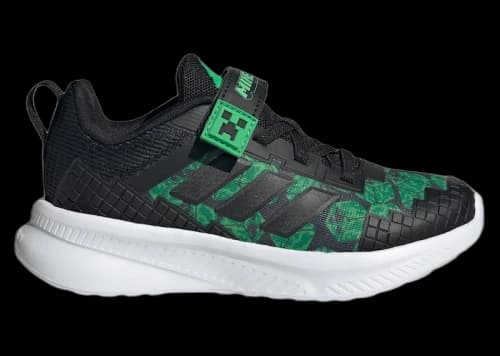 adidas Fortarun 4.0 Minecraft Black (PS)