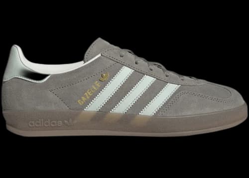 adidas Gazelle Indoor Silver Pebble Linen Green (Women's)