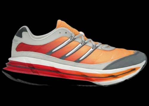 adidas Adistar HRMY Yellow Grey Team Victory Red