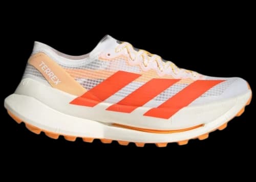 adidas Terrex Agravic Speed Ultra 2 Trail White Impact Orange (Women's)