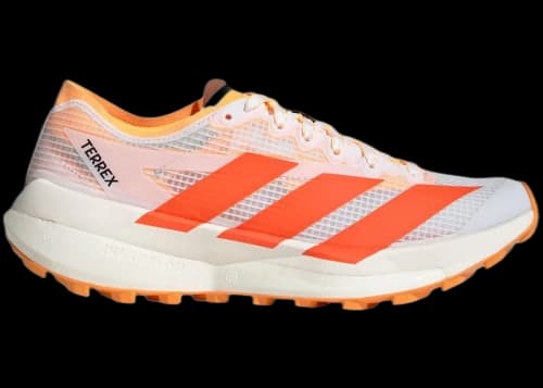 adidas Terrex Agravic Speed 2 Trail White Impact Orange Lucid Tangerine (Women's)