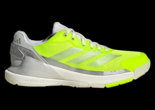 adidas Crazyquick Lightstrike Padel Lucid Lemon Silver Metallic Wonder Silver (Women's)