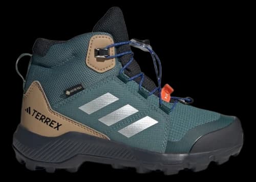 adidas Terrex Mid Gore-Tex Preloved Teal Silver Metallic Semi Lucid Blue (GS)