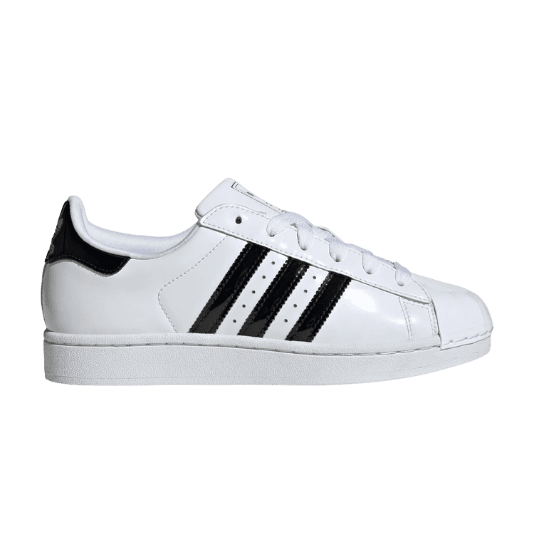 adidas Superstar II Cloud White Core Black Gold Metallic (Women's)