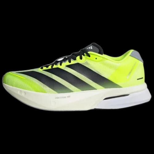 adidas Adizero Boston 13 Lucid Lemon Core Black Halo Silver