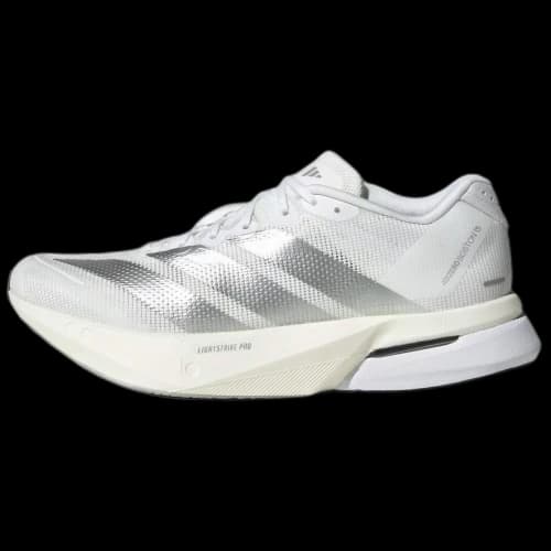 adidas Adizero Boston 13 Cloud White Matte Silver Dash Grey (Women's)