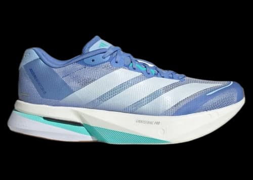 adidas Adizero Boston 13 Blue Fusion Zero Metalic Glow Blue (Women's)
