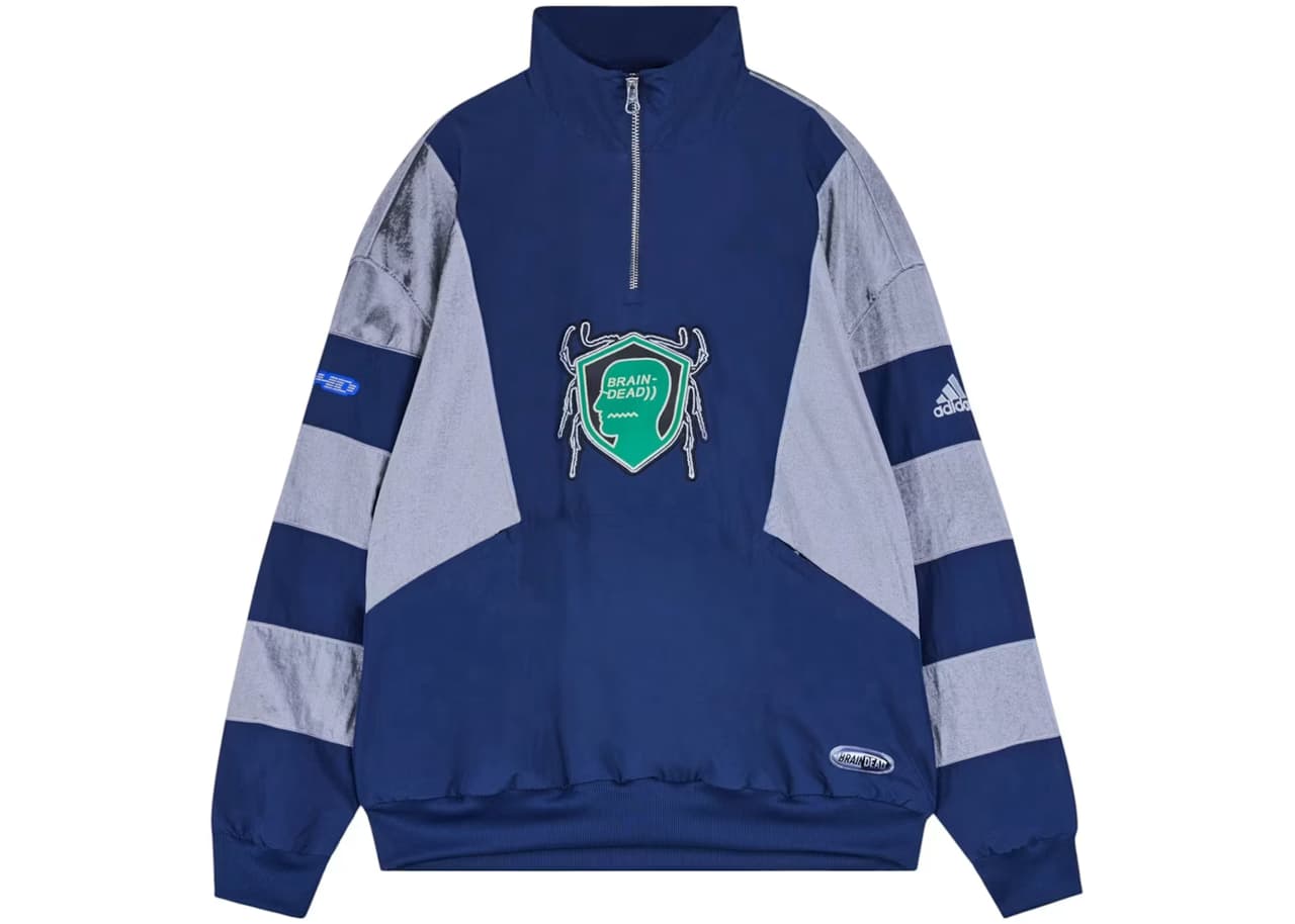 adidas x Brain Dead Track Top Collegiate Navy