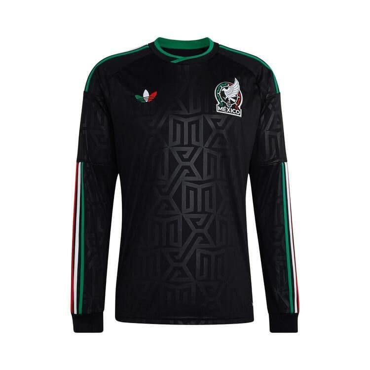 adidas Mexico 26 Third Long Sleeve Jersey Black