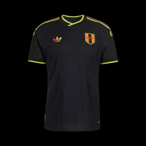 adidas Peru 26 Away Authentic Jersey Black