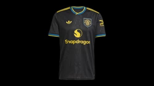adidas 25/26 Third Jersey Manchester United Black
