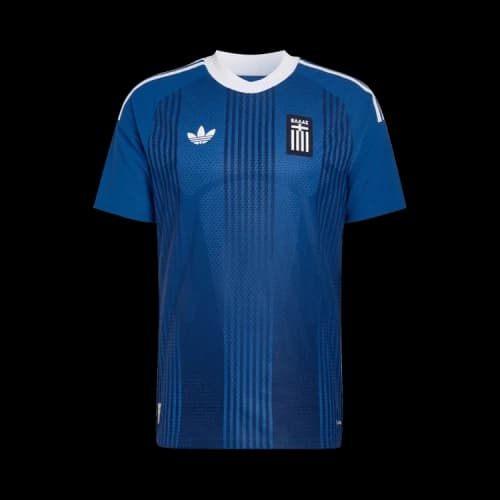 adidas Greece 26 Away Authentic Jersey Dusky Petrol