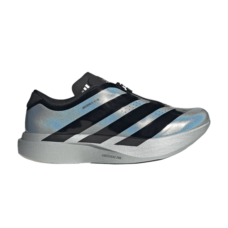 adidas Adizero Evo SL Zip Silver Metallic Black