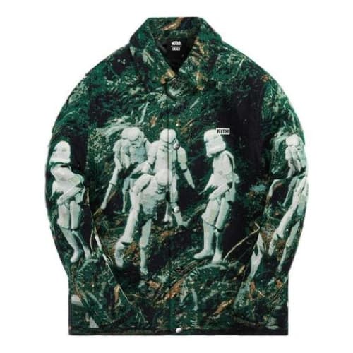Kith For Star Wars Endors Coaches Jacket 'Stadium'