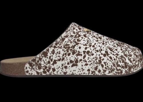 adidas Adimule Slides Cow Print Off White Preloved Brown