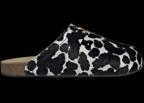 adidas Adimule Slides Cow Print Black Cloud White