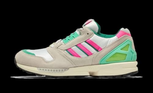 adidas ZX 8000 Made in Germany Off White Pink Court Green