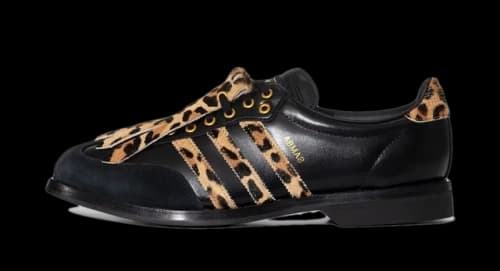 adidas Samba Bowling Shoe Leopard Black