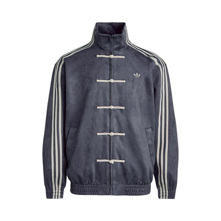 adidas CTT Chinese Track Top 3.1 Gender Neutral Jacket (Asia Sizing) Dark Grey