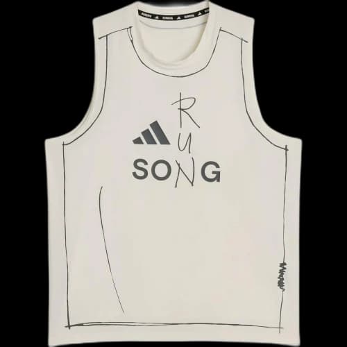 adidas Original Song For The Mute Running Women Tank Top (Asia Sizing) Chalk White
