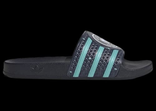 adidas Trefoil Slide Germany Navy Flash Aqua