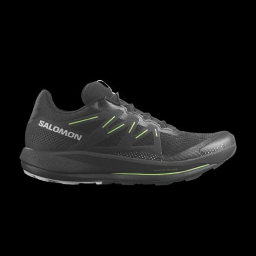 Salomon Pulsar Trail Black Green Gecko