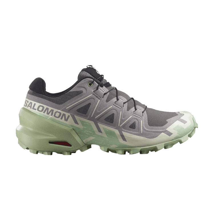 Salomon Speedcross 6 Castlerock Vanilla Ice Smoke Green (Women's)