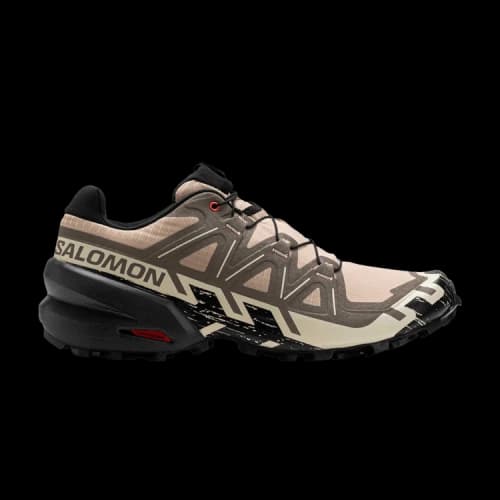 Salomon Speedcross 6 Natural Black Almond Milk