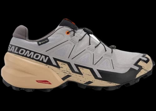 Salomon Speedcross 6 Gore-Tex Gull White Pepper Black