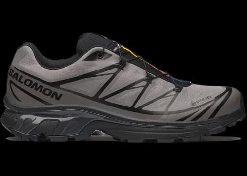 Salomon XT-6 Gore-Tex Black Cloudburst Dark Gull Gray