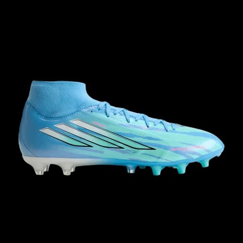 Trinity Rodman x adidas F50 Sparkfusion League Mid FG 'Semi Blue Burst Lucid Pink' (Women's)