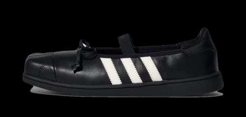 adidas Superstar Square Toe Ballet JENNIE Black Offf White (Women's)