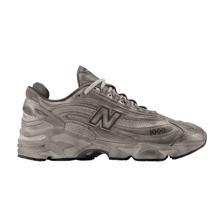 New Balance 1000 Silver Metallic Distressed