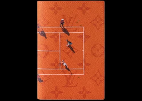 Louis Vuitton Tennis Passport Cover Brick Red