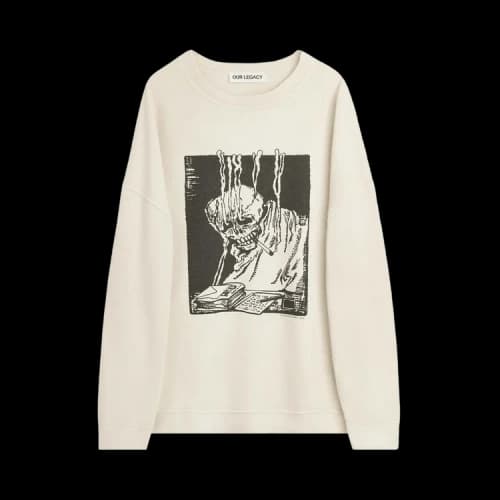 Our Legacy Slack Sweatshirt Angry Fan Mail Print